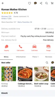 Delivery K android App screenshot 2